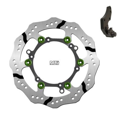 Kit disque de frein Oversize NG BRAKES pétale flottant