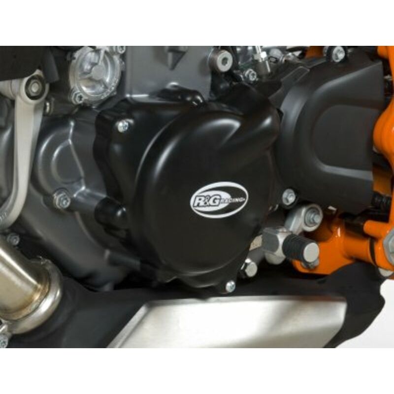 Couvre-carter gauche R&G RACING noir KTM/Husqvarna Couvre-carter gauche R&G RACING noir KTM/Husqvarna