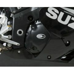 Kit couvre-carter R&G RACING noir Suzuki GSX-R600 (2 pièces) Kit couvre-carter R&G RACING noir Suzuki GSX-R600 (2 pièces)