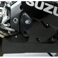 Kit couvre-carter R&G RACING noir Suzuki GSX-R600 (2 pièces) Kit couvre-carter R&G RACING noir Suzuki GSX-R600 (2 pièces)