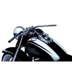 Guidon en acier de 24,5 mm (1")