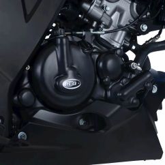 Couvre-carter droit (embrayage) R&G RACING noir Suzuki GSX-R125 Couvre-carter droit (embrayage) R&G RACING noir Suzuki GSX-R125