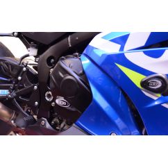 Couvre-carter droit (embrayage) R&G RACING noir Suzuki GSX-R1000 Couvre-carter droit (embrayage) R&G RACING noir Suzuki GSX-R1000