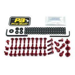 Kit de visserie carénage aluminium pour Ducati