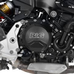 Kit de couvre-carter moteur (alternateur/embrayage) R&G RACING PRO noir Kit de couvre-carter moteur (alternateur/embrayage) R&G RACING PRO noir