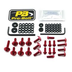 Kit de boulons pour carénage en aluminium pour Honda