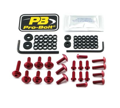 Kit de boulons pour carénage en aluminium pour Honda