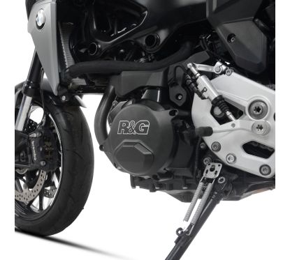 Couvre-carter gauche (alternateur) R&G RACING PRO noir