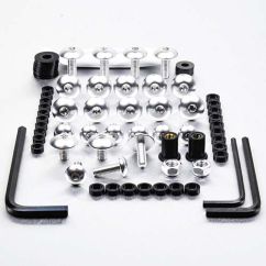 Kit de boulons pour carénage en aluminium pour Kawasaki