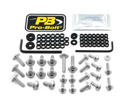 Kit de boulons pour carénage en aluminium pour Kawasaki
