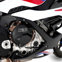 Kit de couvre-carter moteur (alternateur/embrayage) R&G RACING PRO noir Kit de couvre-carter moteur (alternateur/embrayage) R&G RACING PRO noir