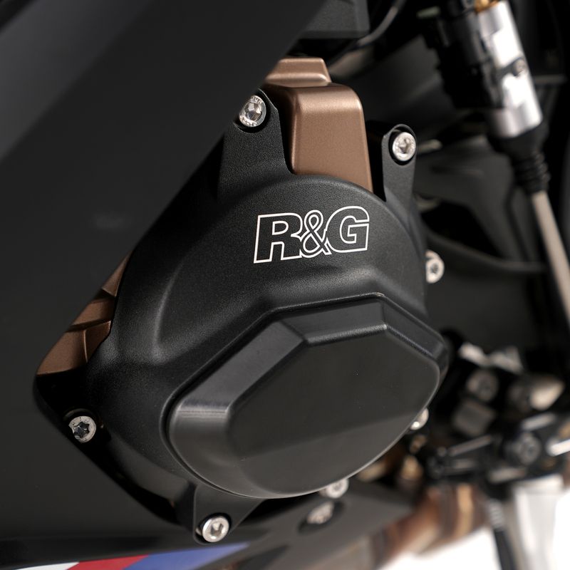 Couvre-carter gauche (alternateur) R&G RACING PRO noir Couvre-carter gauche (alternateur) R&G RACING PRO noir