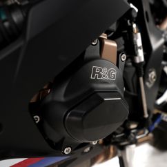 Couvre-carter gauche (alternateur) R&G RACING PRO noir Couvre-carter gauche (alternateur) R&G RACING PRO noir