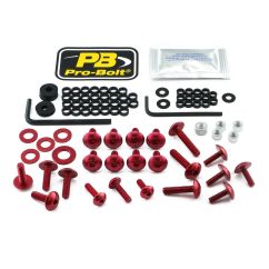 Kit de boulons pour carénage en aluminium pour Kawasaki