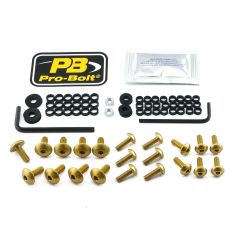 Kit de boulons pour carénage en aluminium pour Kawasaki