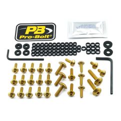 Kit de boulons pour carénage en aluminium pour Kawasaki