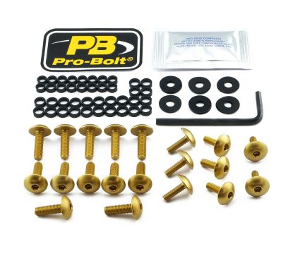 Kit de boulons pour carénage en aluminium pour Suzuki