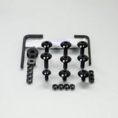 Kit de visserie carénage aluminium pour Triumph