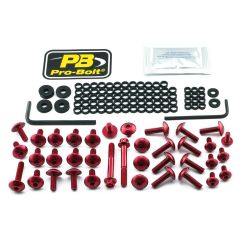 Kit de boulons pour carénage en aluminium pour Yamaha