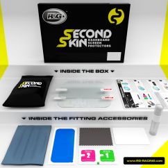 Kit de protection tableau de bord R&G RACING Second Skin - transparent Honda Kit de protection tableau de bord R&G RACING Second Skin - transparent Honda