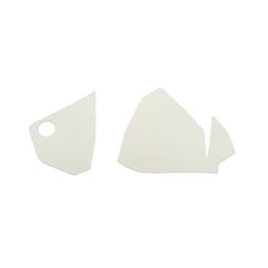 Grips de plaques latérales RFX Pro Series - transparent