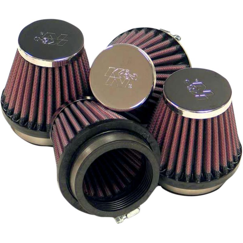 UNIVERSAL AIR FILTER ROUND TAPERED 54MM (SET OF 4 FILTERS)
