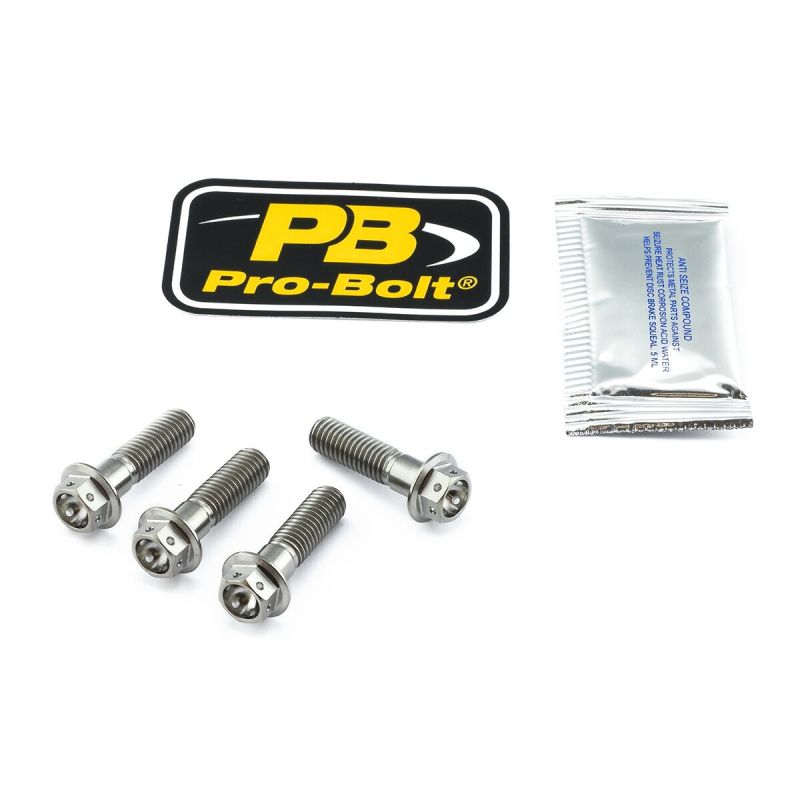 Kit de boulons de montage pour guidon/guidon bracelet en titane