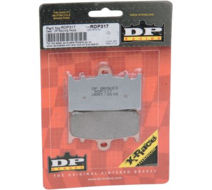 Plaquettes RDP Race/X-Race en titane