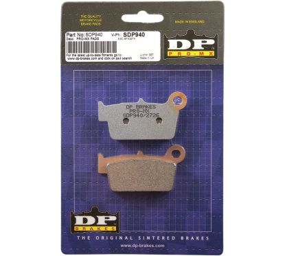 Plaquettes de frein frittées SDP Pro-MX