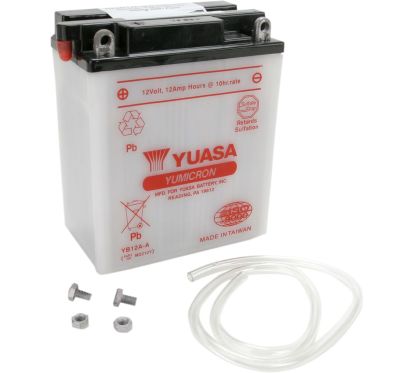 BATTERY YUASA HD DRY YB12A-A