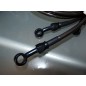 Durite Aviation 125cm CARBONE - Raccords INOX