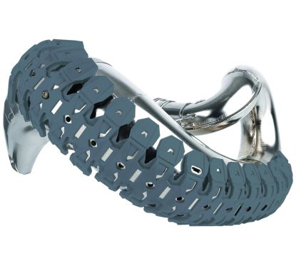 Protection d'echappement POLISPORT Armadillo gris nardo
