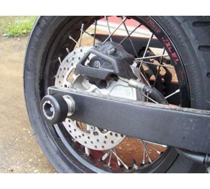 Protection de bras oscillant R&G RACING noir Yamaha
