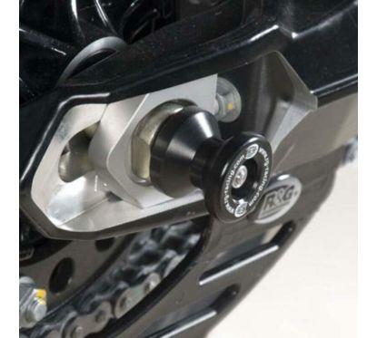 Protection de bras oscillant R&G RACING fixation axe noir Husqvarna Nuda 900