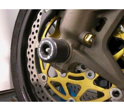 Protection de fourche R&G RACING noir Kawasaki ZX10R