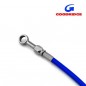 Durite Aviation 30cm BLEU - Raccords INOX