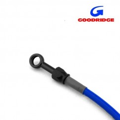 Durite Aviation 60cm BLEU - Raccords NOIR