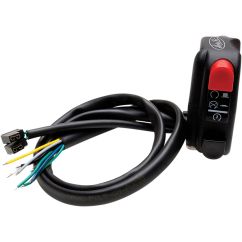 Contacteur start/stop optimisé pour fixation pour guidon du côté droit
