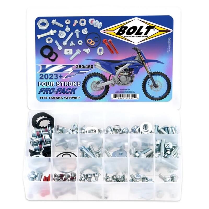 Kit visserie plastiques BOLT Pro Pack Kit visserie plastiques BOLT Pro Pack
