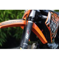 Protection de fourche supérieure RFX Race Series Forkshrink logo Showa