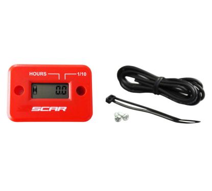 Compteur d'heures SCAR filaire avec Velcro