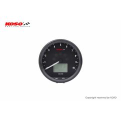 Compteur multifonctions KOSO Neo Retro 64mm TNT noir