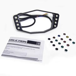 Kit cadre + voyants de compteur Koso DB02 / DB02R Kit cadre + voyants de compteur Koso DB02 / DB02R