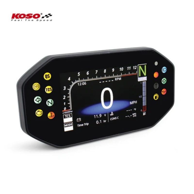 Compteur KOSO RX4 pour Yamaha MT-07 (2021-)
