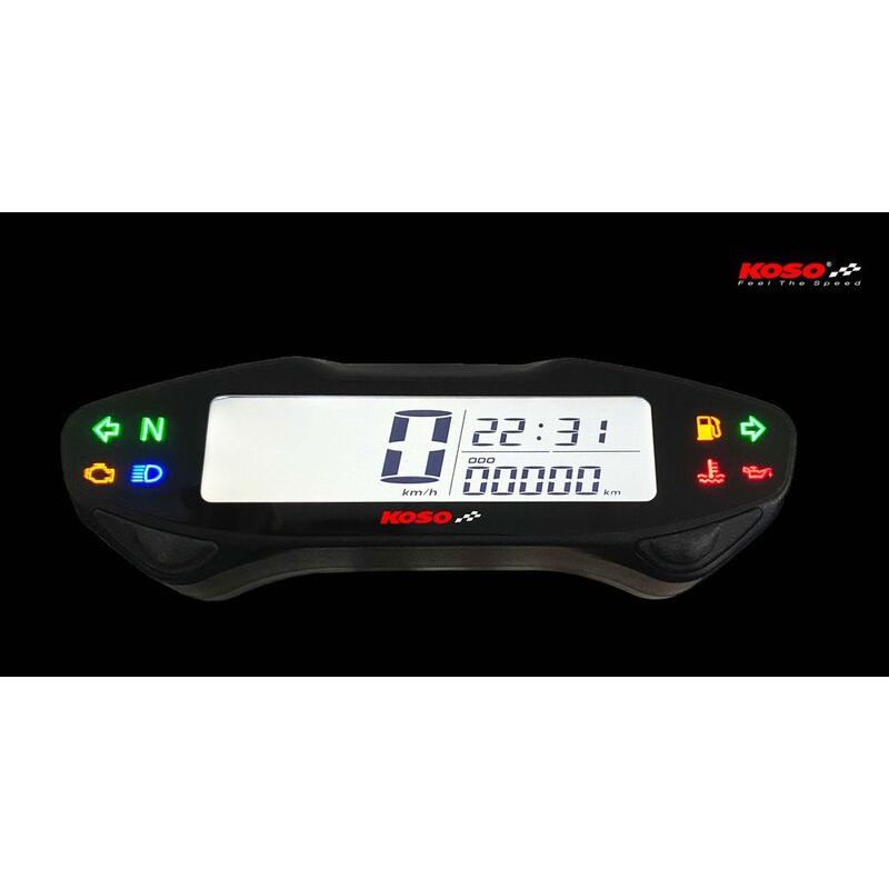 Compteur de vitesse KOSO DB EX-03 homologué TUEV Compteur de vitesse KOSO DB EX-03 homologué TUEV
