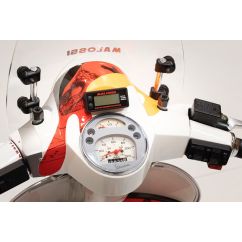Compteur d'heures digital MALOSSI Rapid Sens Systeme - RPM + Sonde Compteur d'heures digital MALOSSI Rapid Sens Systeme - RPM + Sonde