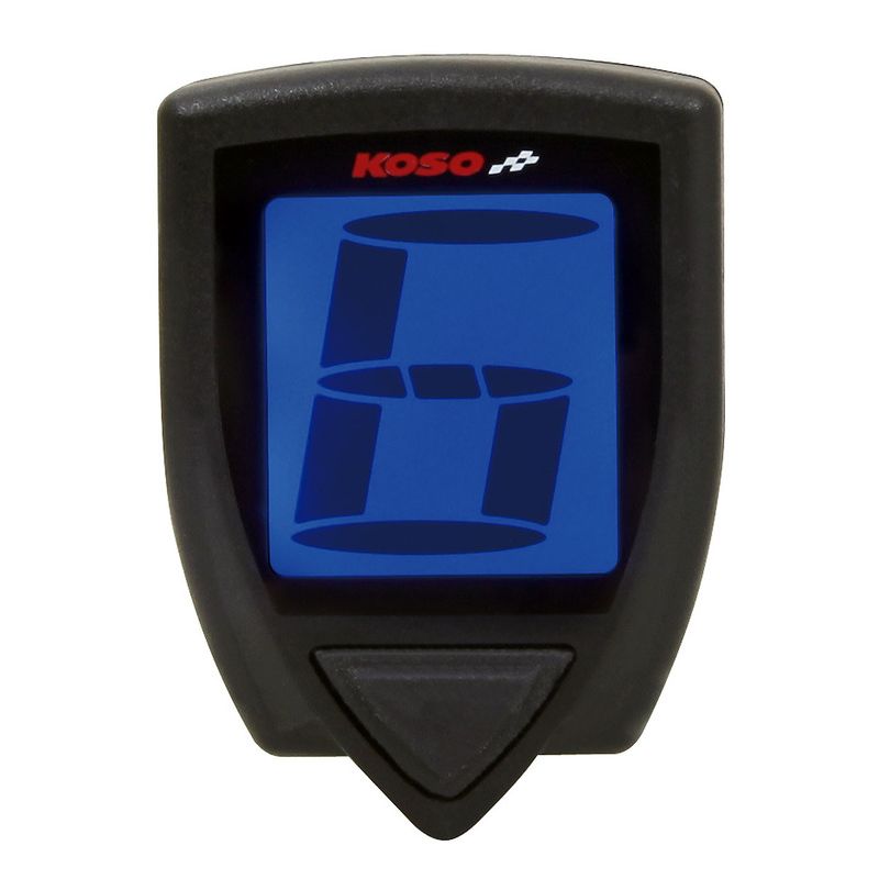 Indicateur de rapport engagé KOSO Super Slim Style universel noir Indicateur de rapport engagé KOSO Super Slim Style universel noir
