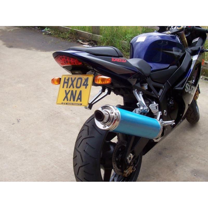 Support de plaque R&G RACING pour GSXR600/750 04-05 Support de plaque R&G RACING pour GSXR600/750 04-05