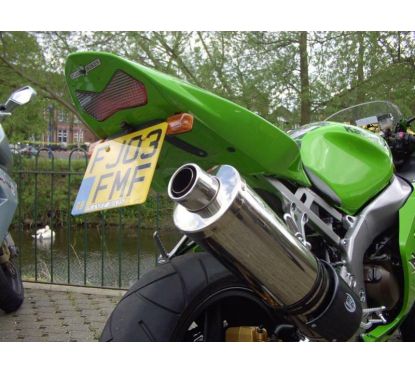 Support de plaque R&G RACING pour ZX6R '03-04, Z1000 '03-06, Z750 '03-06