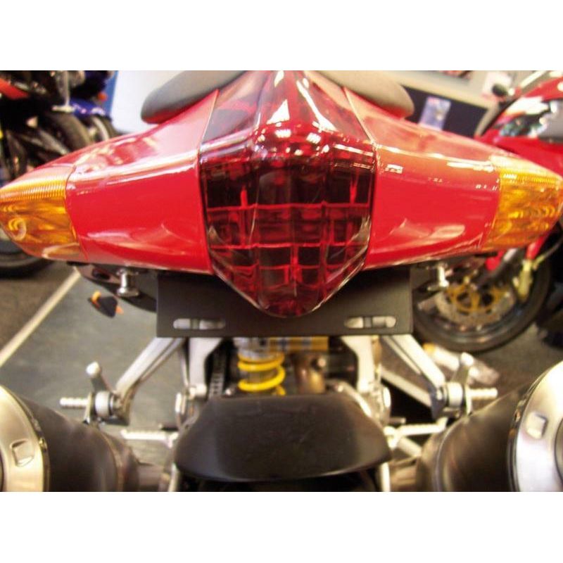 Support de plaque R&G RACING pour RSV '04-08, Tuono 1000 '06-08 Support de plaque R&G RACING pour RSV '04-08, Tuono 1000 '06-08